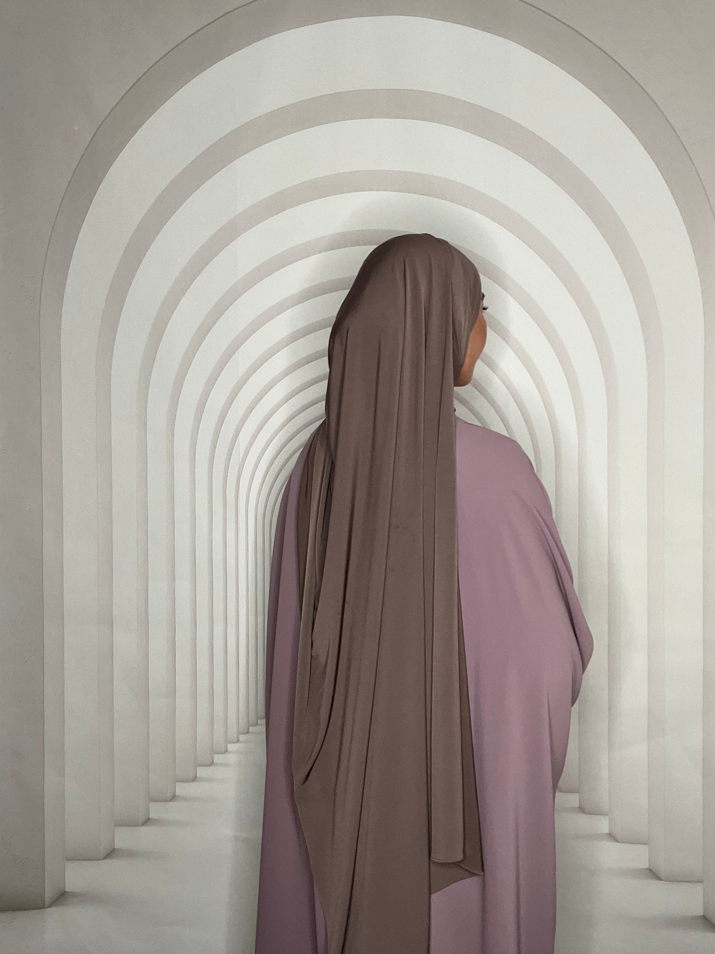 JERSEY PREMIUM LUXE SEDEF - Mauve Taupe